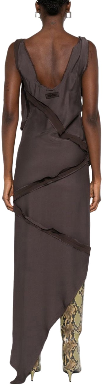 The Attico The Attico Abiti Marrone Bruin