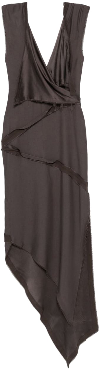 The Attico The Attico Abiti Marrone Bruin