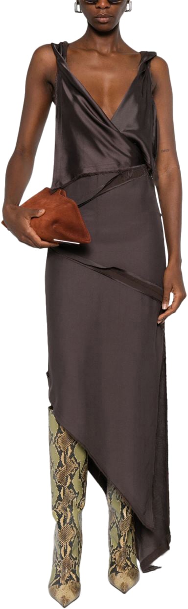 The Attico The Attico Abiti Marrone Bruin