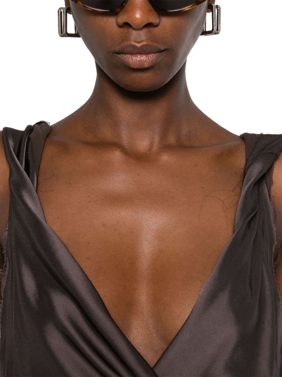 The Attico The Attico Abiti Marrone Bruin