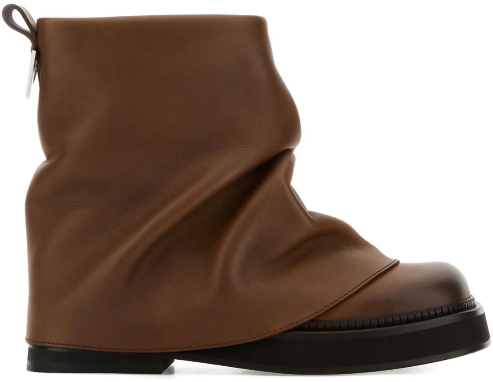 The Attico Boots Brown Bruin