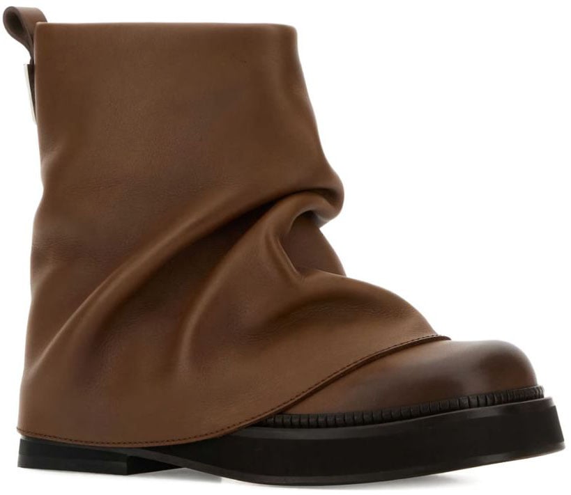 The Attico Boots Brown Bruin
