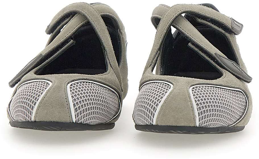 The Attico Flat Shoes Grey Grijs
