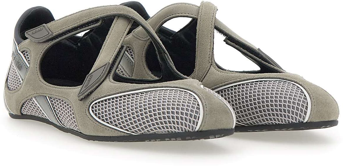 The Attico Flat Shoes Grey Grijs