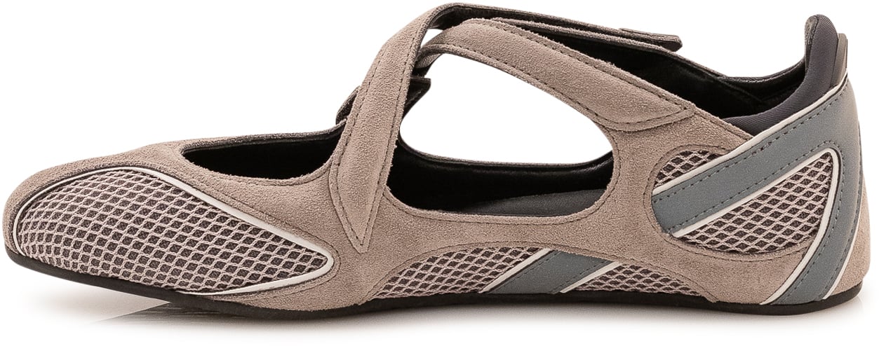 The Attico Ballerine Floor 01 Taupe