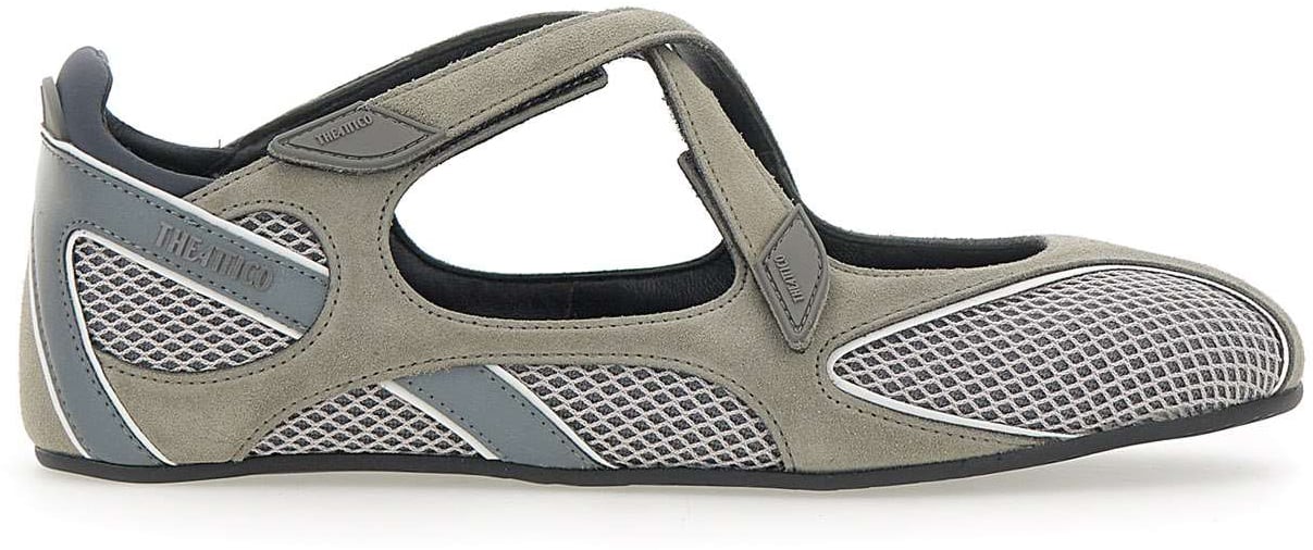 The Attico Flat Shoes Grey Grijs