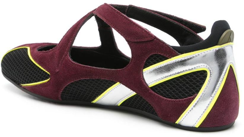 The Attico Flat Shoes Black Zwart