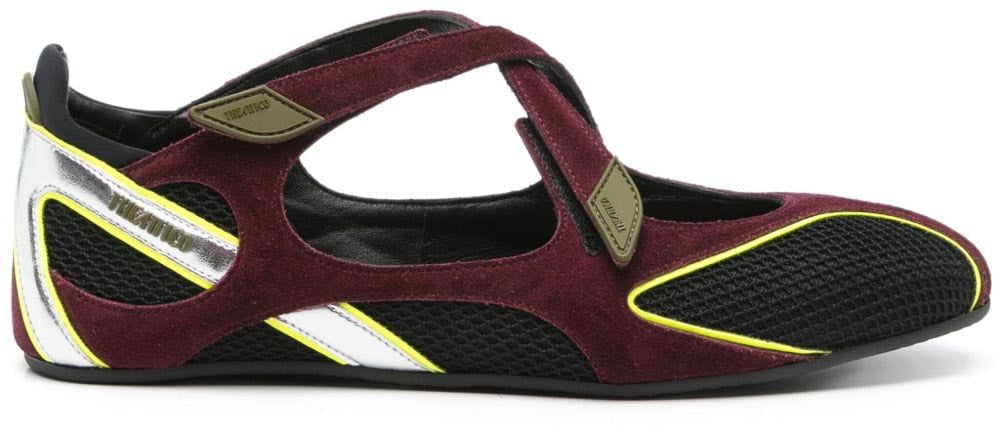 The Attico Flat Shoes Black Zwart