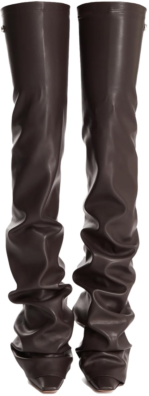 The Attico Boots Brown Bruin