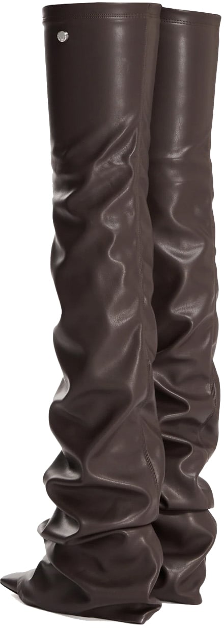 The Attico Boots Brown Bruin
