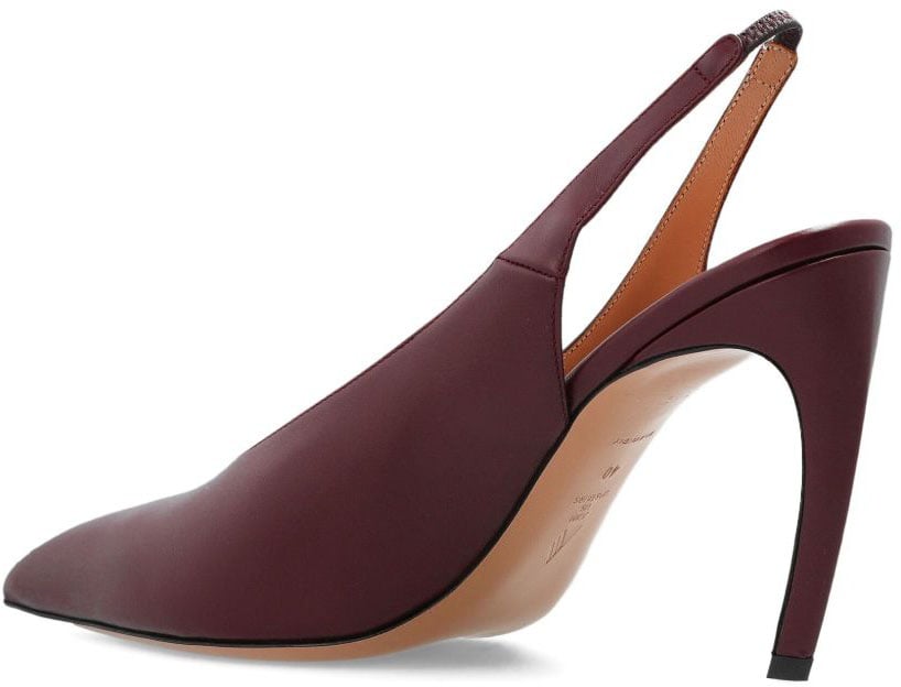 The Attico With Heel Purple Bruin