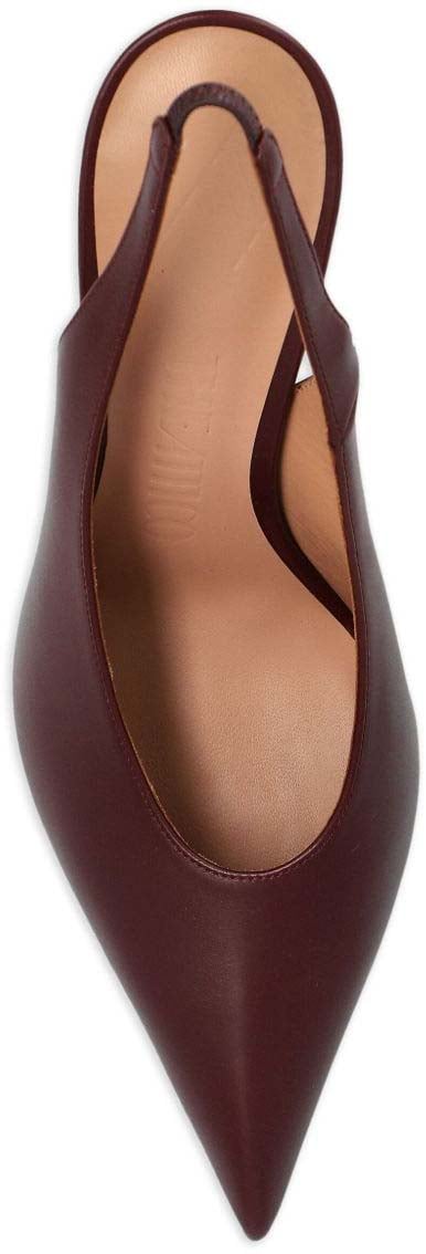 The Attico With Heel Purple Bruin