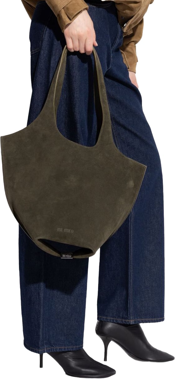 The Attico Bags Green Groen