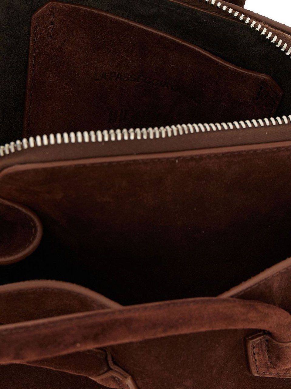 The Attico Bags Leather Brown Bruin