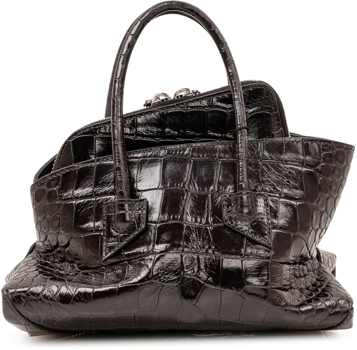 The Attico Borsa La Passeggiata Mini Zwart