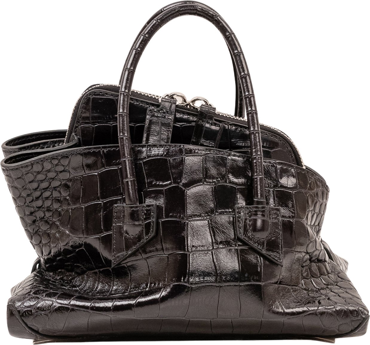 The Attico Borsa La Passeggiata Mini Zwart