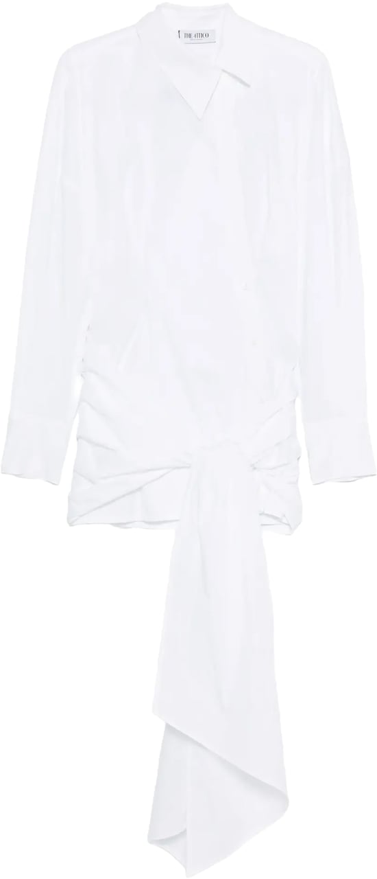 The Attico Mini Dress White Wit