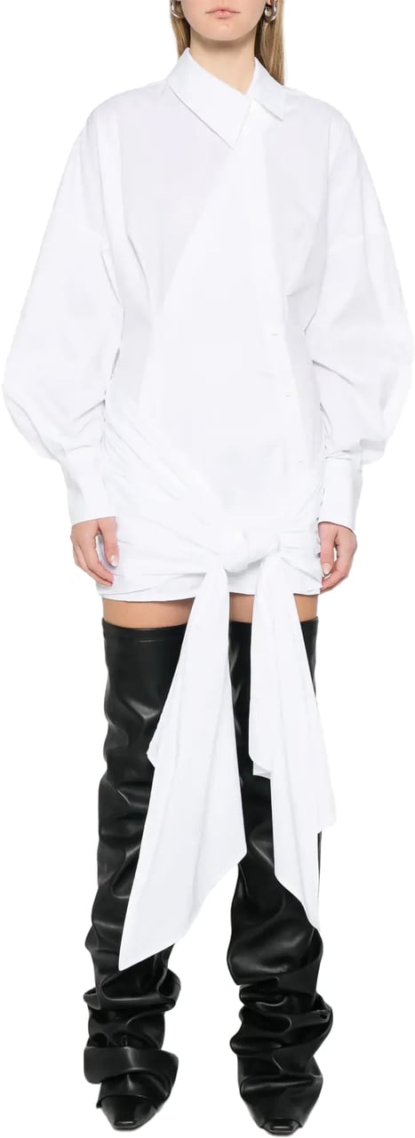 The Attico Mini Dress White Wit