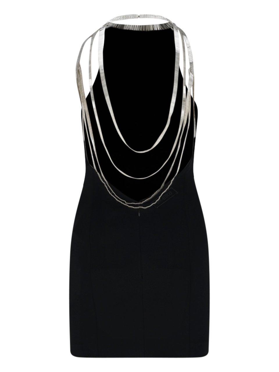 The Attico Mini Sequin Dress – Black Neutraal