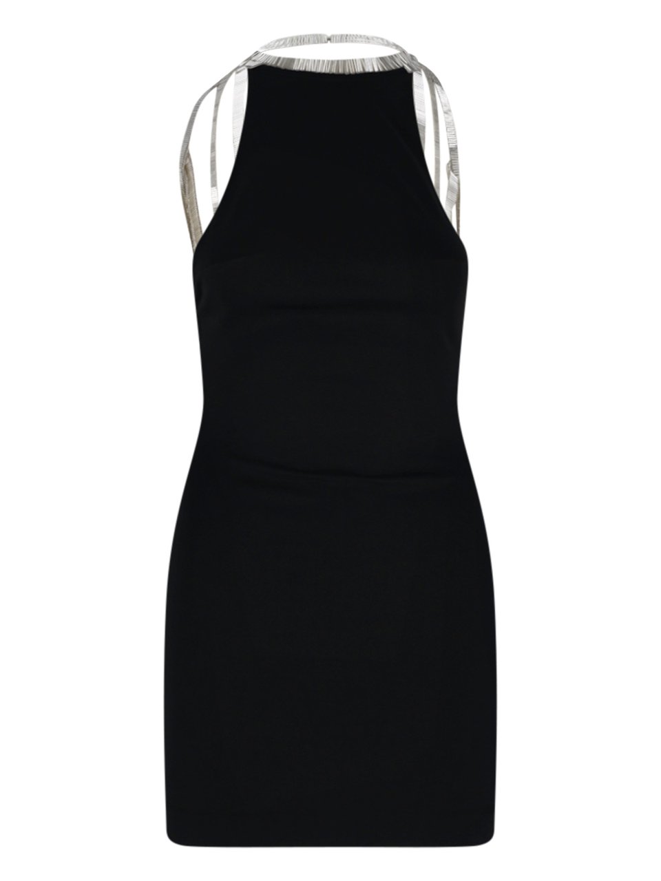 The Attico Mini Sequin Dress – Black Neutraal