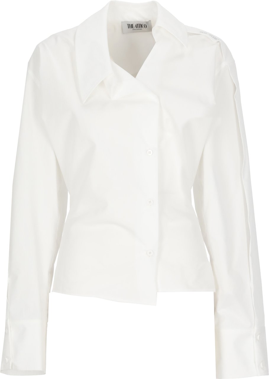 The Attico Shirts White Wit