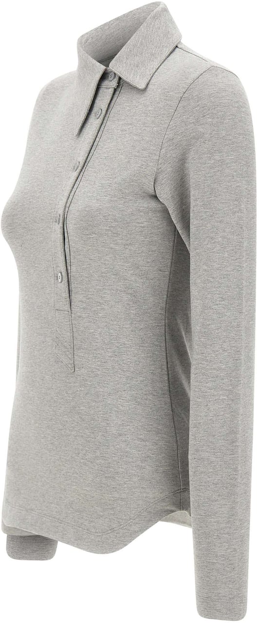 The Attico T-Shirts And Polos Grey Lichtgrijs