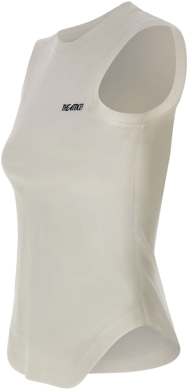 The Attico Top White Wit