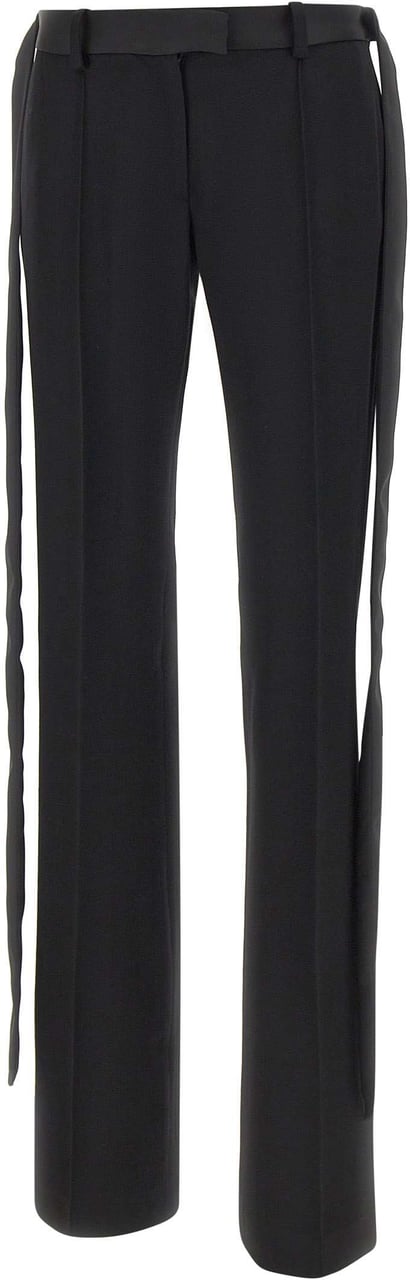 The Attico Trousers Black Zwart