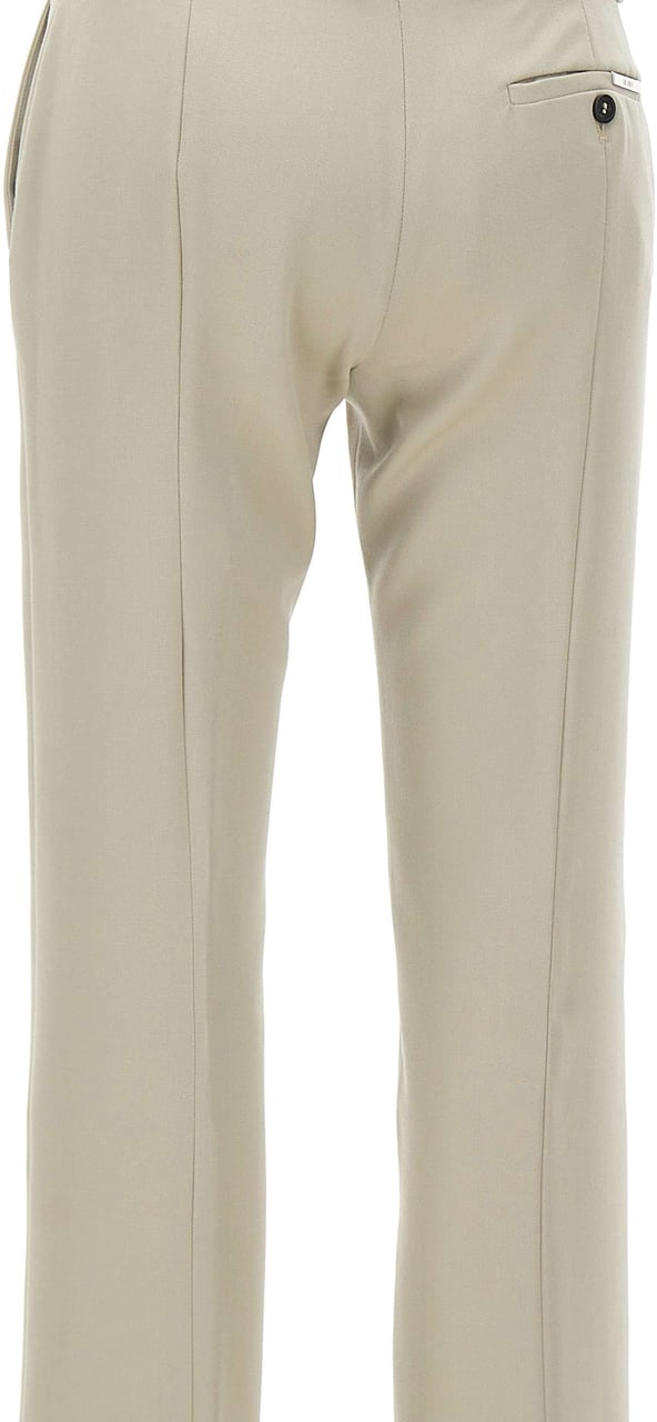 The Attico Trousers Beige Beige