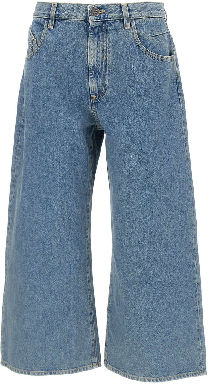 The Attico Shorts Blue Blauw