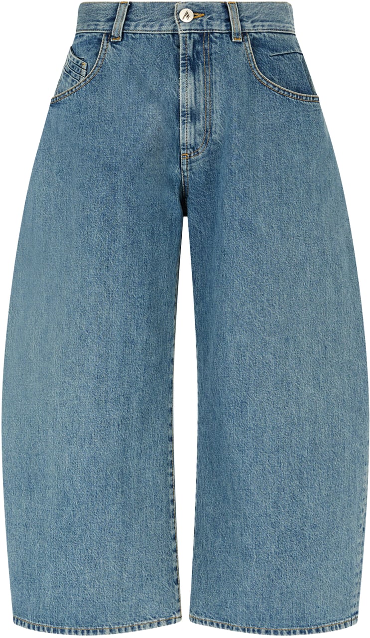 The Attico Jeans Blue Blauw