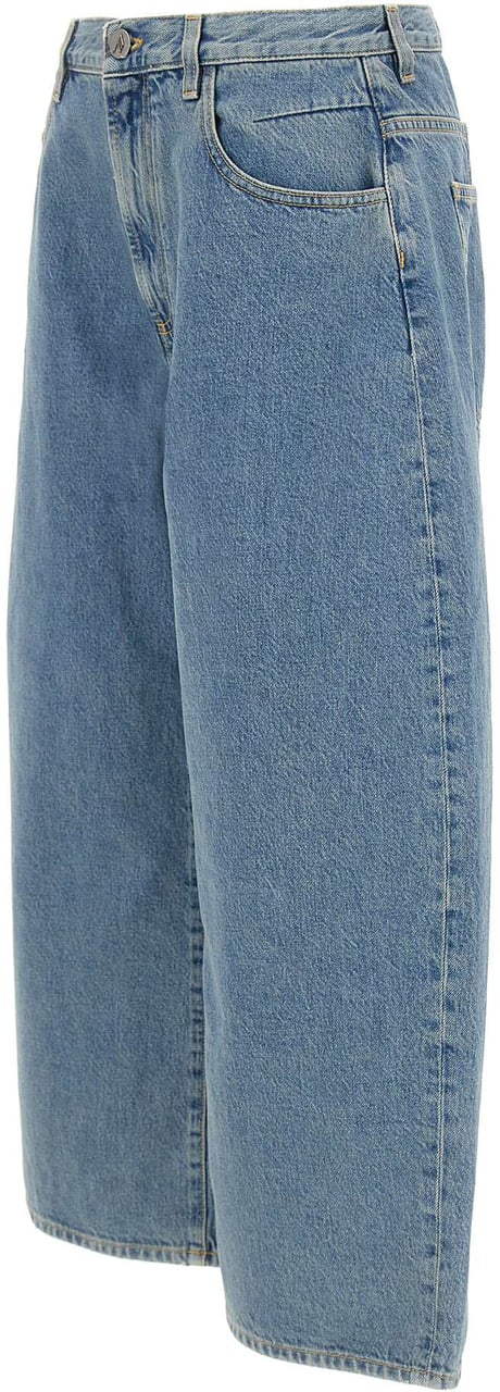 The Attico Jeans Blue Blauw