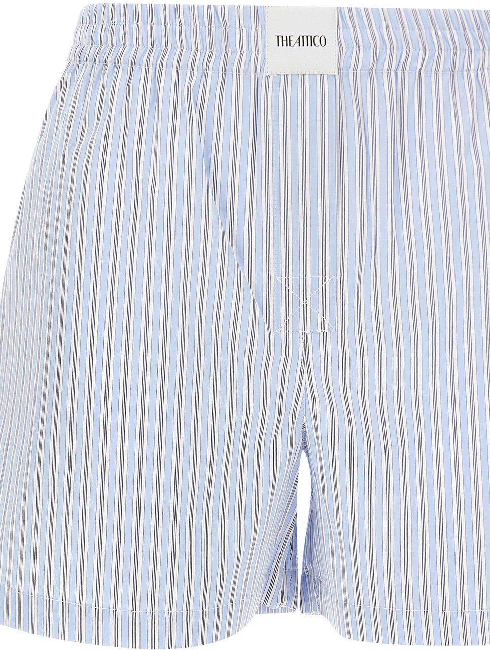 The Attico Shorts Light Blue Lichtblauw