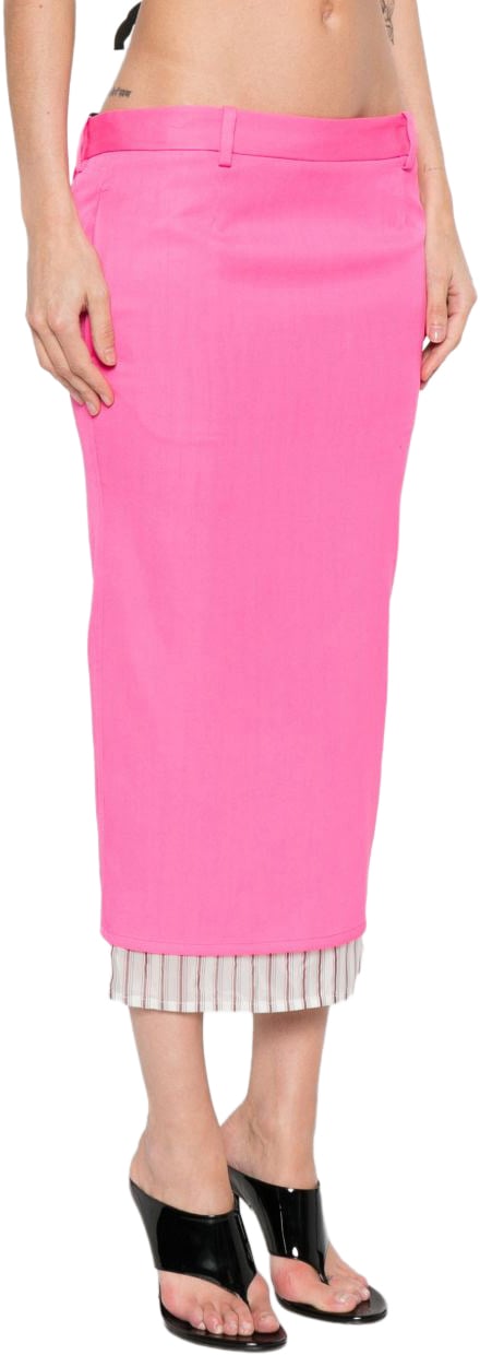 The Attico Skirts Pink Roze