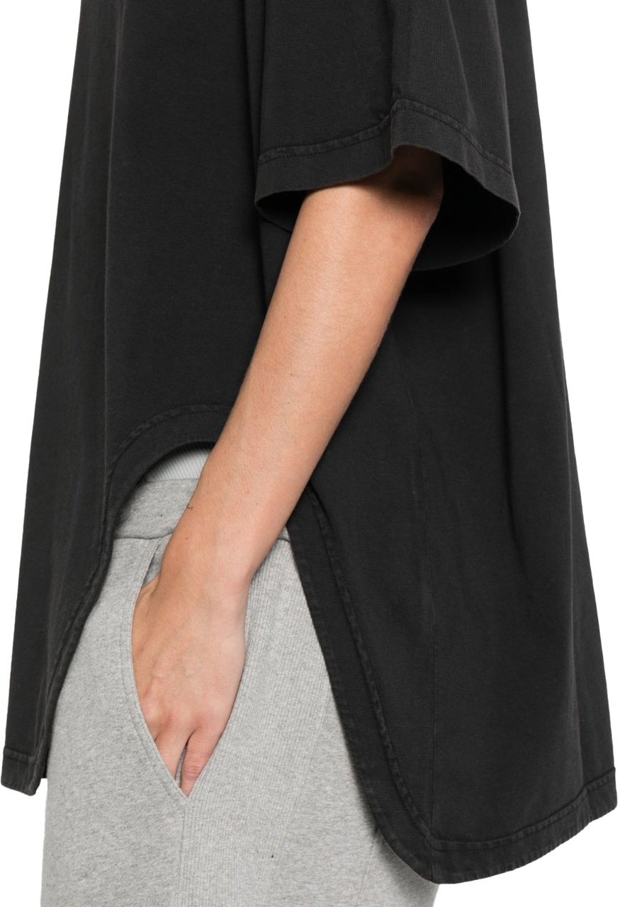 The Attico T-Shirts And Polos Black Zwart