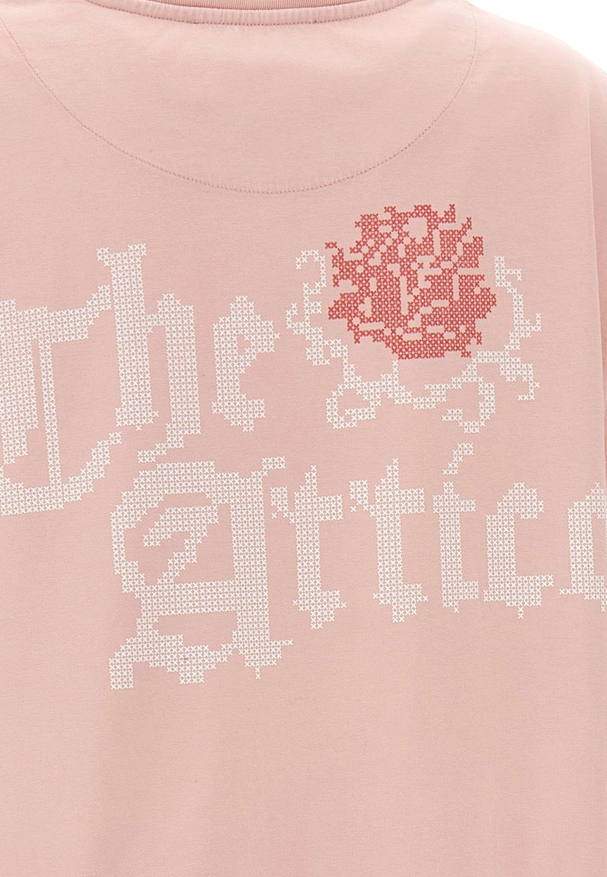The Attico T-Shirts And Polos Pink Roze