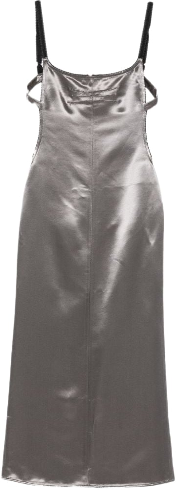 The Attico Dresses Grey Grijs