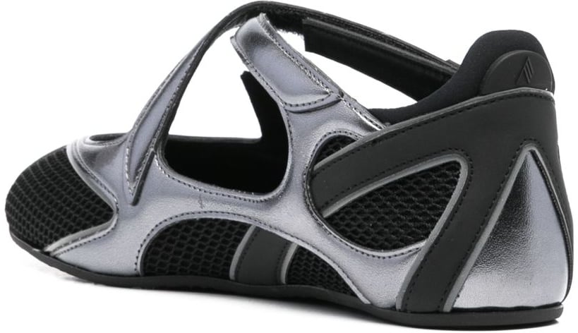 The Attico Flat Shoes Black Zwart