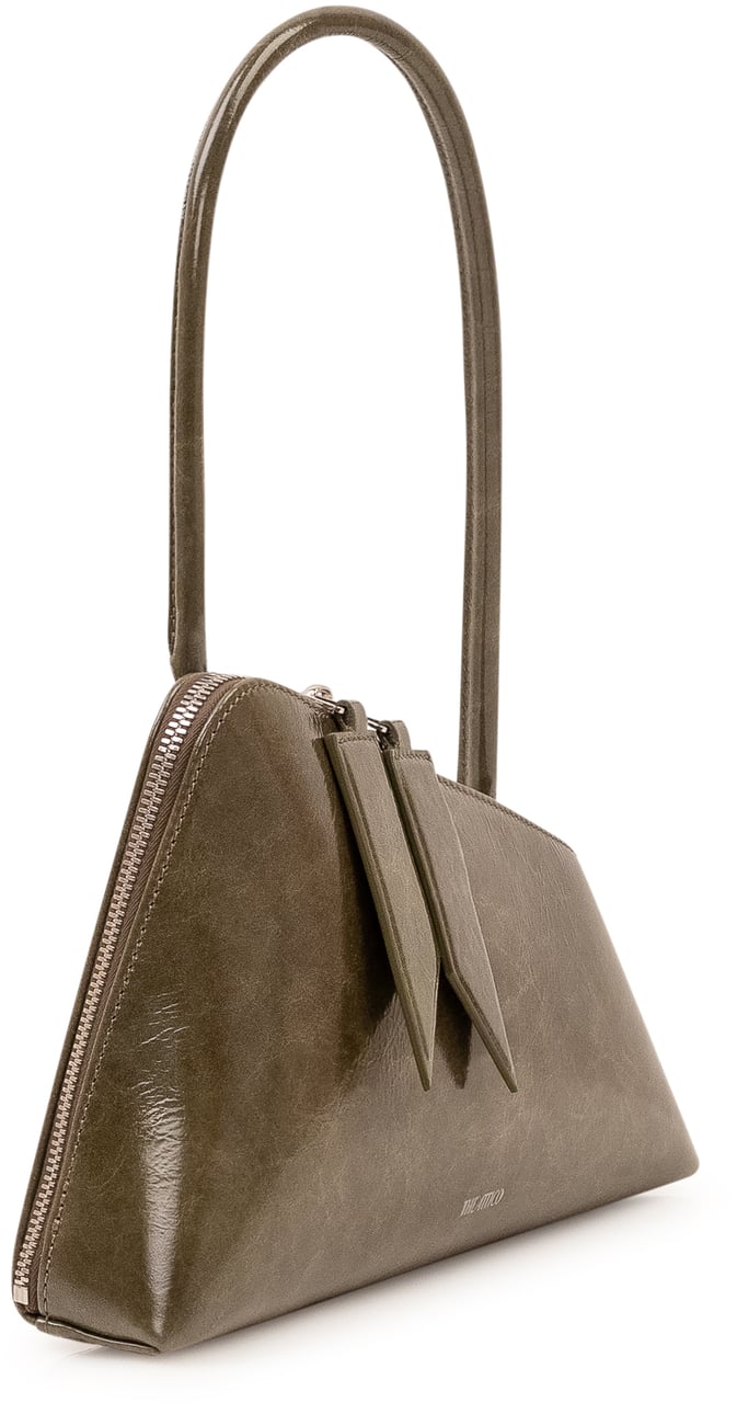 The Attico Borsa Sunrise a Spalla Taupe