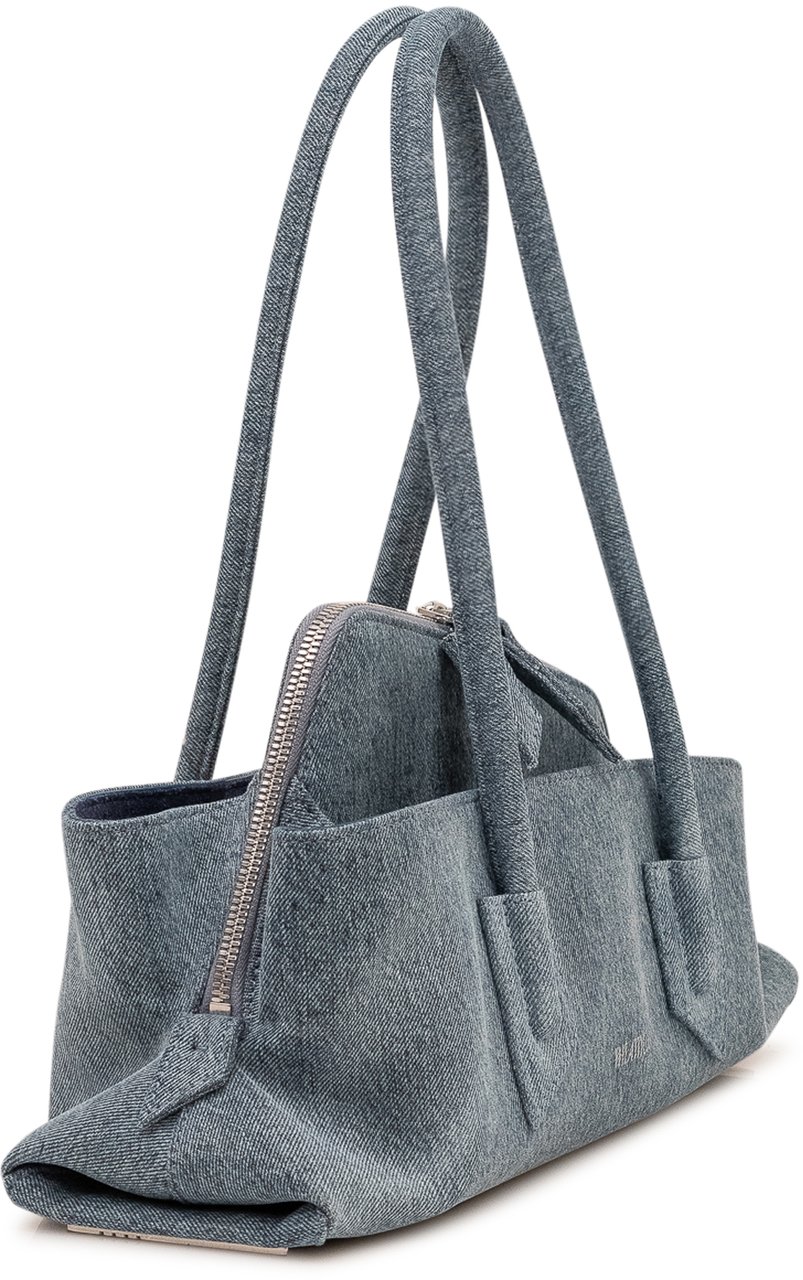 The Attico Borsa La Passeggiata Small Grijs