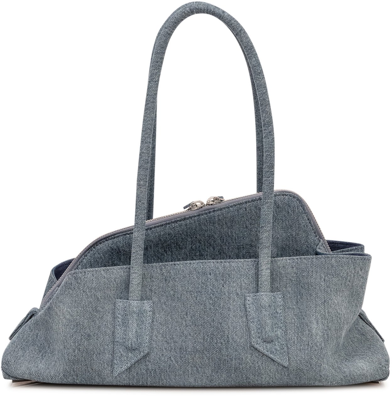 The Attico Borsa La Passeggiata Small Grijs