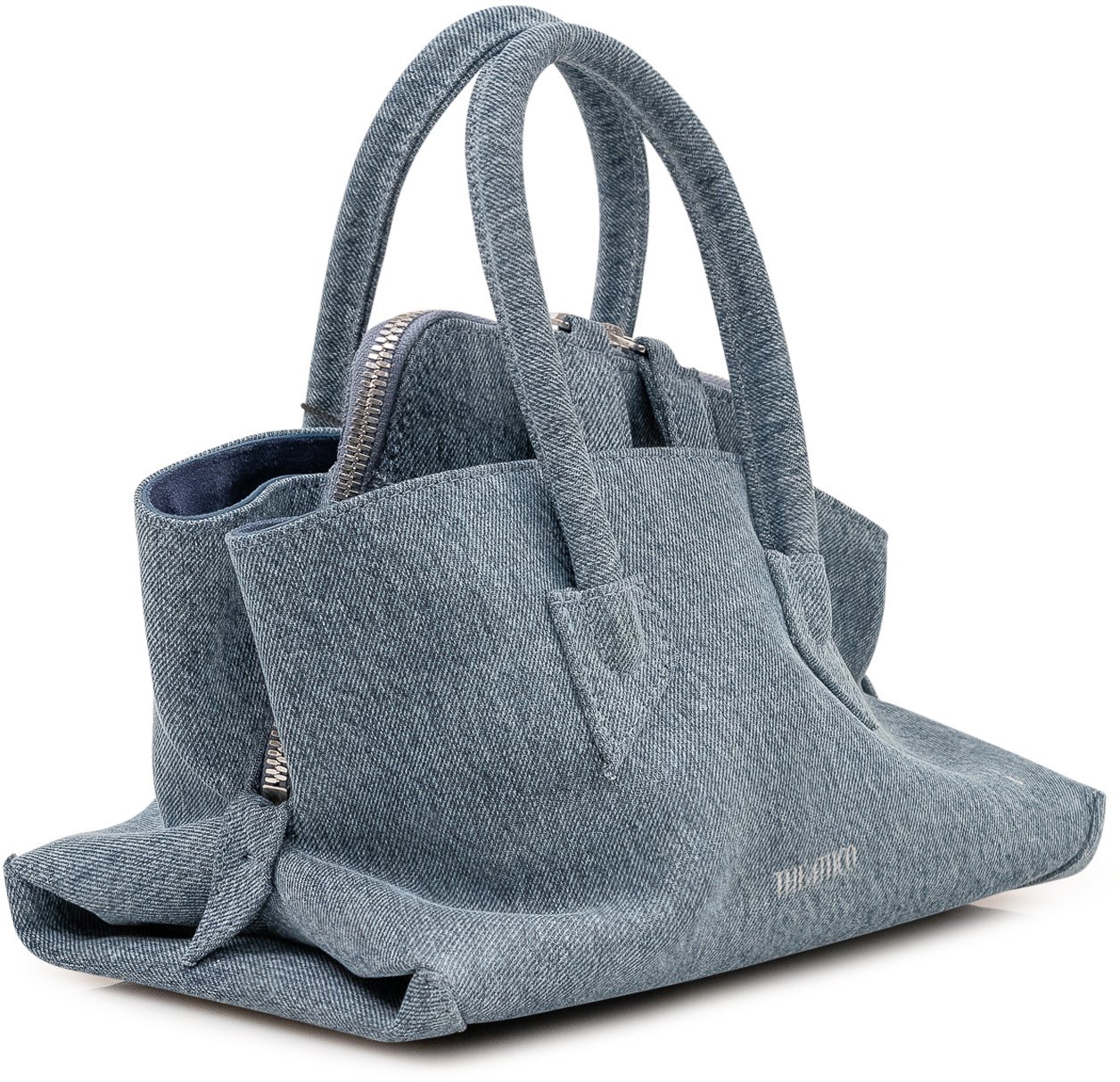 The Attico Borsa La Passeggiata Mini Blauw