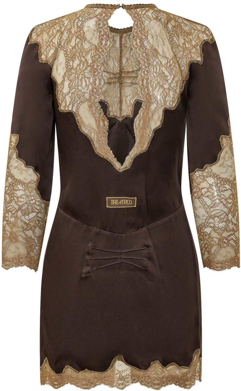 The Attico MINI DRESS Bruin