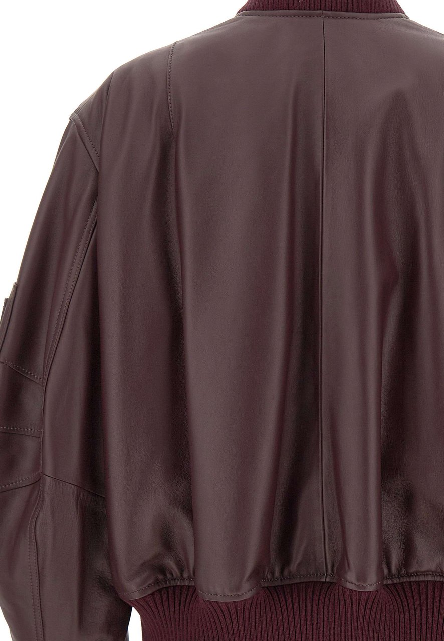 The Attico Jackets Red Maroon