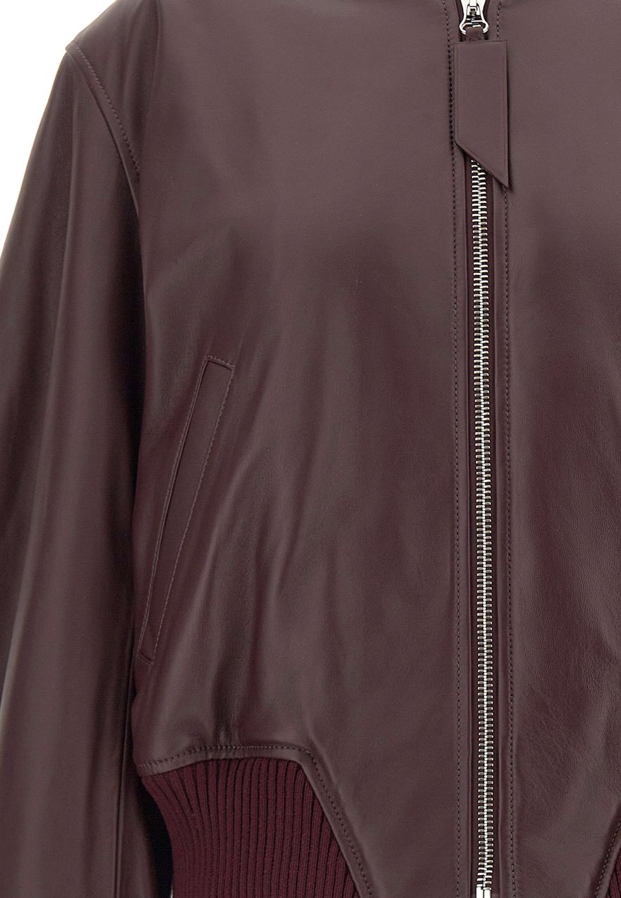 The Attico Jackets Red Maroon
