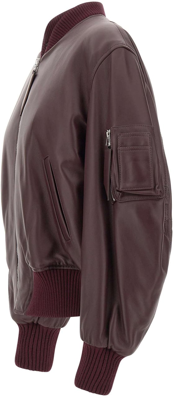The Attico Jackets Red Maroon
