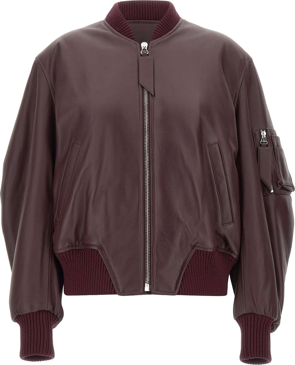 The Attico Jackets Red Maroon