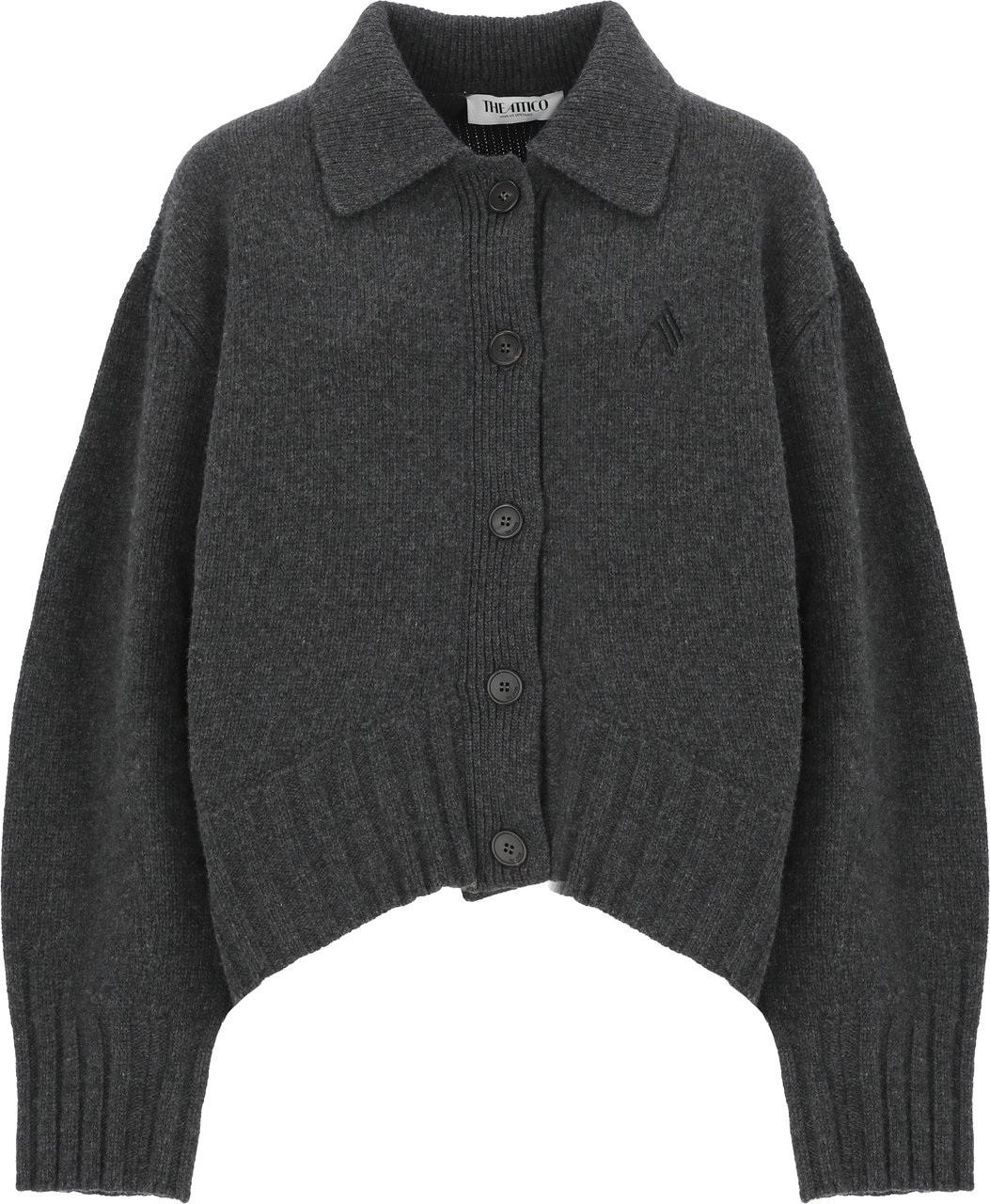 The Attico Sweaters Grey Donkergrijs