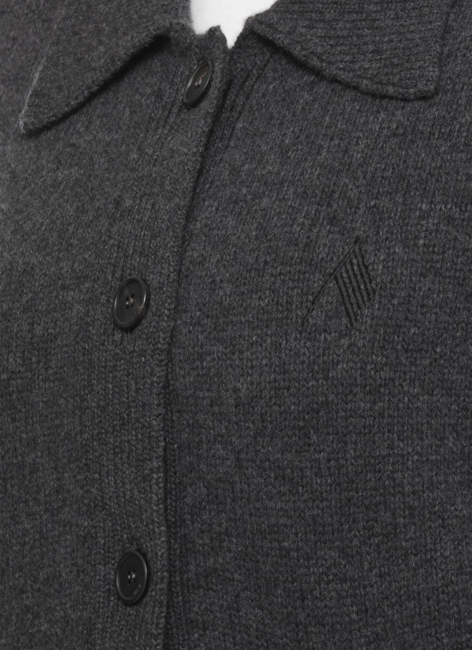 The Attico Sweaters Grey Donkergrijs