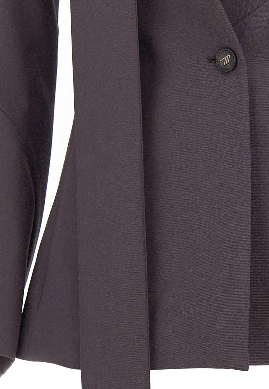 The Attico Jackets Purple Paars